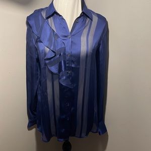 Banana Republic Blue Dillon Shirt Button-down Top